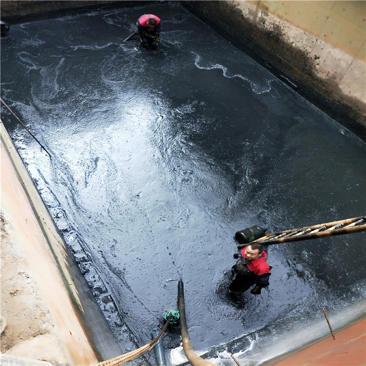 遵化废水池清理