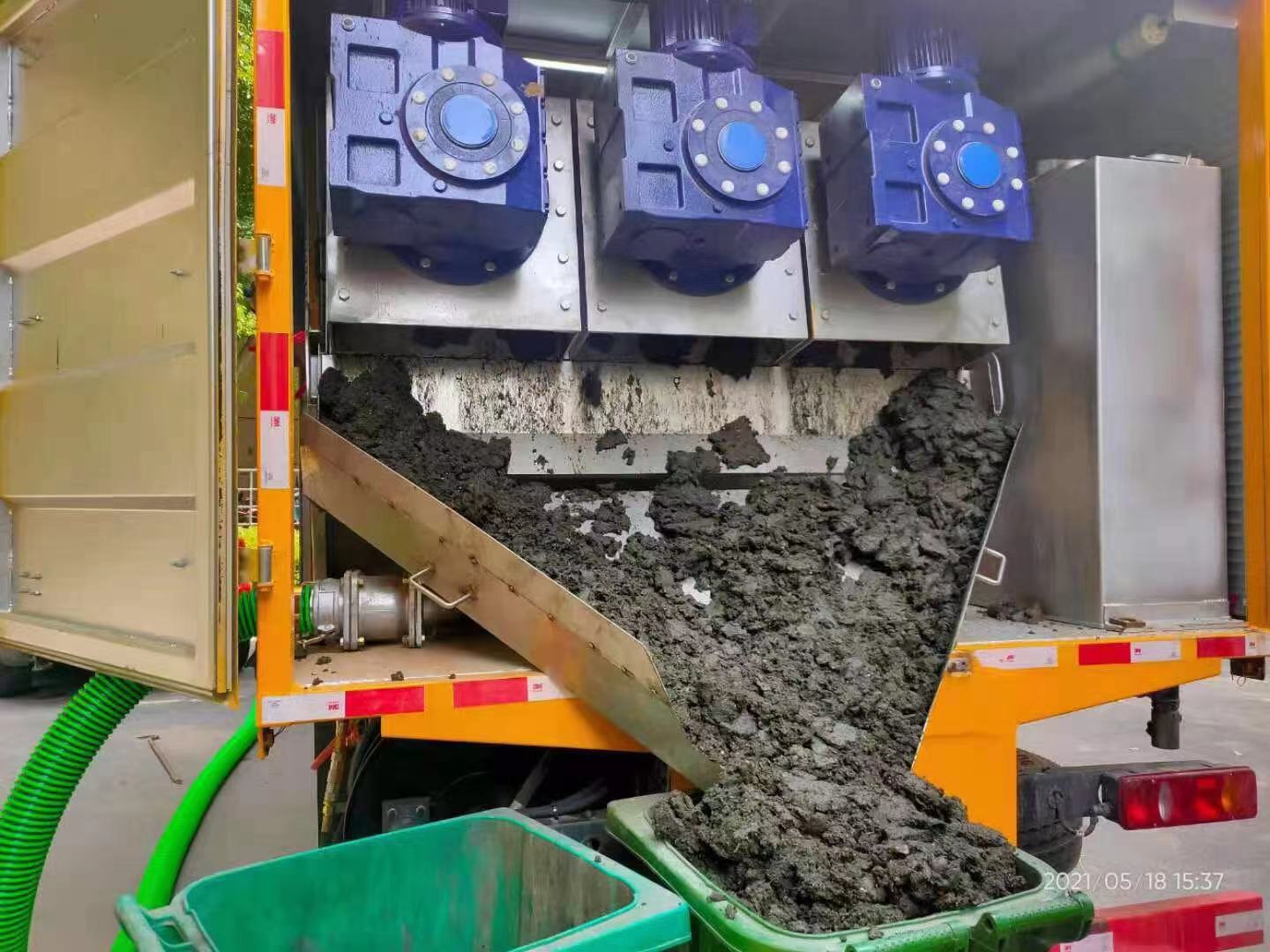 遵化化粪池清掏城市维护站-泥浆净化干湿分离处理